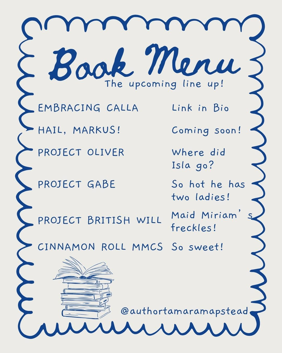 I'm busy, but excited to finish these books and get them out to all of you!